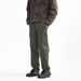 Vintage Workwear Jeans – Adjustable Waist, Distressed Washed Denim Pants For Men (Mid-Rise, Stretch Cotton, Streetwear Style)_viptrois.com