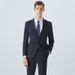 Men's Plus Size 3-Piece Suit Set – Two-Button Notch Lapel Business & Wedding Suit With Vest (Black/Navy/Medium Gray)_viptrois.com