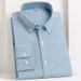 Men's 100% Cotton Oxford Shirt, Long Sleeve Casual Plaid Shirt, Relaxed Fit Button Down Shirt For Men, Big & Tall Sizes Available_viptrois.com