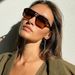 Women's Glasses New Square Frame Leopard Print Sunglasses Fashion Personality Style Sunglasses For Women High End Street Shooting Catwalk_viptrois.com