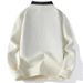 Wasuup Two-Piece For Men Winter Fleece Lined Thickened Trendy Brand Collar Knitted Base Shirt Sweater Jacket_viptrois.com