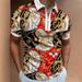 Summer Fashion New 3D Printed Men's Business Turn-Down Collar Polo Shirt Casual Short Sleeve Slim Fit Top_viptrois.com