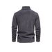 2025 New Men's Casual Pullover Jacquard Sweater, Shake Grain Stand-up Neck Cardigan Sweater_viptrois.com