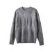 Nordmann APO Clothing|Cross-Border Men's Sweater High-End Autumn Loose Round Neck Laz Old Mone Stle Color-Block Knitwear_viptrois.com