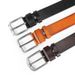 Men's Belts Light Plate Alloy Pin Buckle Belt PU Scratch Resistant Buckle Head Random Mixed Style_viptrois.com