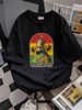 Vintage Haile Selassie I Ethiopian Emperor 2004 Judah Yellow T-shirt Size 2XL Designer Clothes Top For Everyday Wear Stylish Homme Unisex_viptrois.com