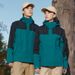 3-in-1 Convertible Windproof Waterproof Jacket For Men & Women - Detachable Ski & Hiking Outerwear With Fleece Liner_viptrois.com