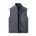 Men's Fleece Vest Winter Warm Sleeveless Jacket With Sherpa Lining Double-Sided Flannel Coat For Casual Outdoor Wear_viptrois.com