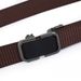 Men's BeltsToothless Nylon Canvas Belt Men's Automatic Buckle Casual Belt All Match Trendy Pants Belt Outdoor Fashion Belt_viptrois.com