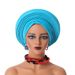 hot sale heavy industry bright silk layered strap hat Nigeria wedding party Baotou hat African hat_viptrois.com