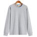 Carbon Brushed 300g Heavyweight Pure Cotton Autumn Winter Base Shirt Inner Layer Ribbed Cuff Long Sleeve T-Shirt Top_viptrois.com