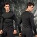 Men's Clothing Long Sleeve Men's Warm Plus Velvet Basketball Sportswear Autumn And Winter Long Sleeve High Elastic Tights_viptrois.com