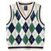 kids'clothing Boy's sweater vest baby V-neck sleeveless sweater_viptrois.com