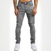 Men's Clothing Summer Hip Hop Skinny Jeans Versatile Street Style Rebellious Slim Fit Denim Jeans_viptrois.com