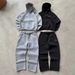 Men's Clothing Men's Trendy Hooded Sweatshirt Set With Multi Color Graffiti Logo Print_viptrois.com