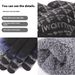 Anti Slip Double-layer Velvet Touch Screen Gloves For Men's Outdoor Knitted Warm Split Finger Gloves_viptrois.com