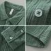 Men's Clothing Casual High Quality Crumpled Double Layer Gauze Long Sleeved Shirt Men's Cotton Gauze Soft Comfortable And Breathable Square Neck Shirt_viptrois.com