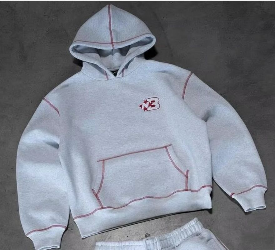 Men's Retro Athletic Hoodie - Distressed Emo Streetwear Pullover_viptrois.com
