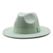 Autumn And Winter Men's And Women's New Big Eaves Hat Korean Version Fashion Woolen Jazz Hat British Style Top Hat CMN047_viptrois.com