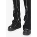 Men's Clothing European and American hip hop zipper split jeans men's high street trendy slit slightly flared wide leg design pants for men_viptrois.com