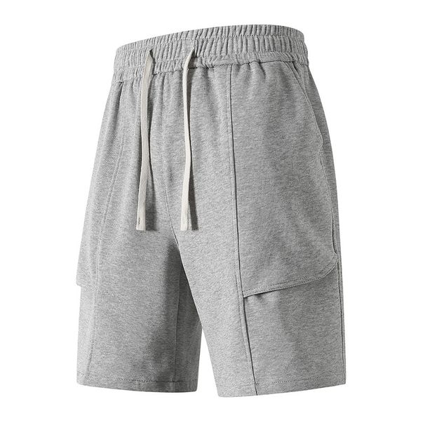Men's Shorts Outdoor Wear, Summer Casual Five Quarter Loose Sports , Versatile And Trendy Brand Mid Length Pants For_viptrois.com
