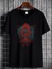 Men's Baroness Opium Crown (Ex-Tour) Slim Fit T-shirt Small Natural Designer Clothes Comfortable Slightly Stylish Casual Versatile Fashion_viptrois.com