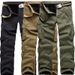 Winter Men's Camouflage Pants With Fleece Thickened Warm Multi-bag Overalls Cotton Pants Men's Pants Long Pants_viptrois.com