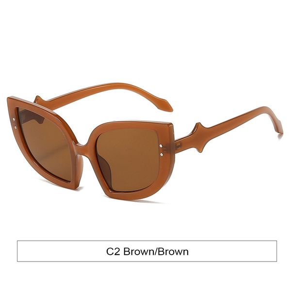 Men's Sunglasses Personalized Cross Border Sunglasses For Halloween Ladies New Exaggerated Cat Eye Trendy Party Fashion Decoration Sun Protection_viptrois.com