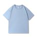 New 210g Combed Pure Cotton Loose Short-sleeved T-shirt For Summer 2025_viptrois.com