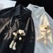 Bear Doll Short Sleeved Shirt For Men And Women In Summer Korean Style Loose Trendy Cleanfit Casual Couple Shirt_viptrois.com