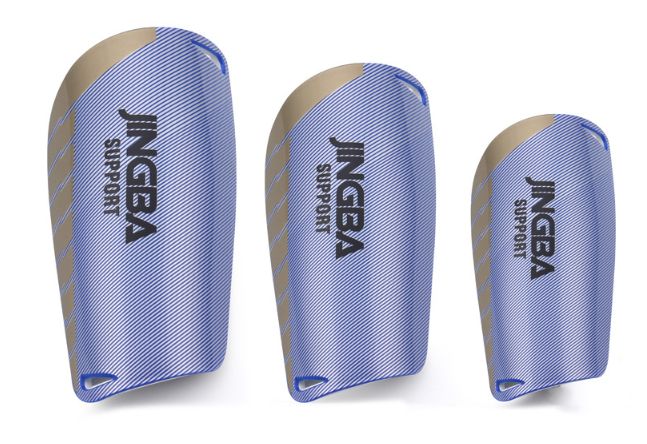 JINGBA Shin Guards For Soccer & Badminton – Lightweight Impact Protection For Adults & Youth – Adjustable Straps (Black/Green/Blue/Orange/White)_viptrois.com