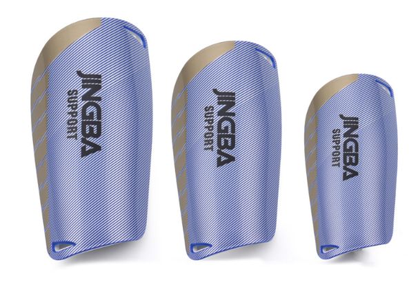 JINGBA Shin Guards For Soccer & Badminton – Lightweight Impact Protection For Adults & Youth – Adjustable Straps (Black/Green/Blue/Orange/White)_viptrois.com