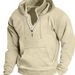 Men's Thickened Hooded Sweatshirt - Winter Pullover Fleece Jacket With Custom Print (Black, Navy, Brick Red, Beige, Light Gray, Dark Gray, Green)_viptrois.com