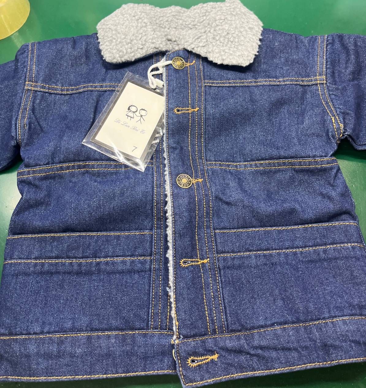 Kids Clothing plus velvet thick winter girls warm jacket children's clothing lambskin top_viptrois.com