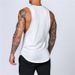 2025 Männer Gym Kleidung Sommer Fitness Baumwolle Tank Top Männer Jogging Bodybuilding Ärmelloses Shirt Atmungsaktive Oansatz Casual Muskel Weste_viptrois.com