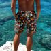 Premium Products CP11444A11 American Casual Camouflage Printed Trendy Brand Fitness Running Sports Basketball Shorts_viptrois.com