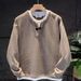 Men's Clothing Trendy Brand Hoodie, Autumn Style, Simple, Loose, Versatile, Fashionable Men's Long Sleeved Crew Neck Hoodie_viptrois.com