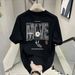 【DORAE】Unisex Oversized T-shirt (100% Cotton) Black ("SHOHOKU Hanamichi Sakuragi" Print & Retro Anime Casual Design)_viptrois.com