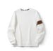 Men's Clothing Soft Tencel Cloud Feel Air Layer Round Neck Sweatshirt_viptrois.com