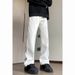 Retro Washed Jeans – Slim Straight To Slight Flare Fit With Stretch For Men & Women (3 Colors, Sizes S-3XL)_viptrois.com