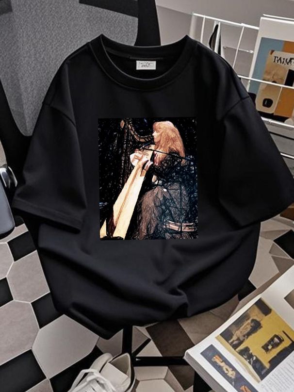 Loreena McKennitt Music Tee Unisex T-Shirt All Size S To 5XL TP644 Summer Slightly Top For Everyday Wear Casual Homme Soft Fashion Comfortable_viptrois.com