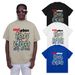 American Small Crew Neck Colorful Letter Printing Retro Trendy Brand Trends Ins Versatile Spring And Summer New Pure Cotton T-shirt Short Sleeve_viptrois.com