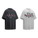 Men's Clothing Men's Clothing 2025 Summer American Street Fashion Brand Tee Culture Shirt Dark Series Python Print T Shirt Short Sleeve_viptrois.com