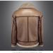Men's Oversized Faux Shearling Jacket – Fleece-Lined Winter Coat With Notched Collar (Sizes M-5XL, Coffee Brown)_viptrois.com