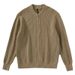 "Men's Double-Zip Knit Cardigan – Lightweight Spring & Autumn Layering (Greyish To 3XL, Business Casual)"_viptrois.com