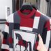 Men's Clothing Jacquard Sweater For Men Jacquard Knit Sweater – Winter-Ready Acrylic Blend Pullover With Elastic Comfort & Nordic-Inspired Patterns_viptrois.com