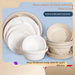 Disposable Biodegradable Tableware Dinner Cake Food Grade Picnic BBQ Bowls Paper Plates Household_viptrois.com