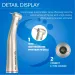 NSK Push Button 1:5 Dental Contra Angle Increase Speed Handpiece Mini Head Ti Max X95L Inner Water Spray Red Ring_viptrois.com