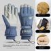 Unisex Winter Ski Gloves - Thermal Insulated, Windproof & Waterproof Touchscreen Compatible For Outdoor Sports & Couples_viptrois.com