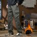 Straight-leg Work Pants For Men In Autumn And Winter, Loose And Multi-pocket Men's Pants, Casual Pants, Long Pants With Fleece, Durable_viptrois.com